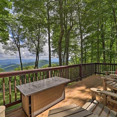 Beech Mountain Cabin Retreat With Hot Tub And Views! Bagian luar foto