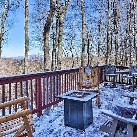 Beech Mountain Cabin Retreat With Hot Tub And Views! Bagian luar foto
